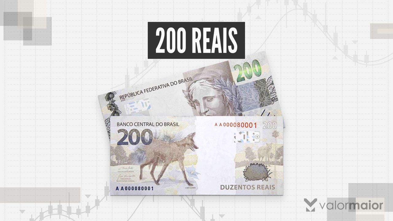 Nota de 200 reais